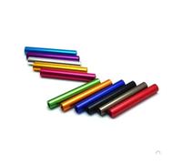 5/10pcs/lot aluminum spacer M3* 10mm to 100mm Anodized colourful aluminum Column Rods round standoff spacer For RC Multirotor(Red,M3X70 5PCS)
