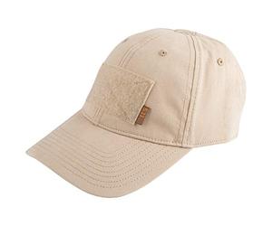 5.11 Gorra táctica con Bandera para Hombre, Banda para el Sudor Que Absorbe la Humedad, Talla única, Color Caqui, 1 SZ, Estilo 89406