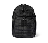 5.11 Mochila táctica - Rush 24 2.0 - Paquete Molle Militar, CCW y compartimento para laptop, 37 litros, Negro, Estilo 56563