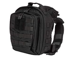 5.11 - Rush MOAB™ 6 - Mochila Bandolera Ambidiestra de 10 L - Compatible CCW - Sistema RUSH Tier Incluido - Ideal Uso Diario o Emergencias