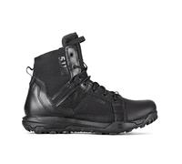 5.11 Tactical 12439ABR - Botas de trabajo para hombre, 6 pulgadas, cremallera lateral, botas todo terreno, color negro, estilo 12439ABR, Negro -, 45 EU
