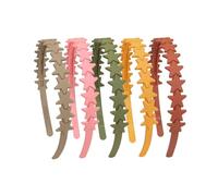5/12 diademas mate para niñas y mujeres, decoraciones únicas para el cabello, diademas de estrella, accesorios cómodos para el cabello