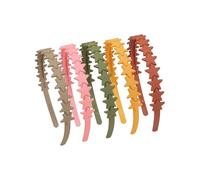 5/12 diademas mate para niñas y mujeres, decoraciones únicas para el cabello, diademas de estrella, accesorios cómodos para el cabello, diademas de uso diario