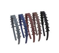 5/12 diademas mate para niñas y mujeres, decoraciones únicas para el cabello, diademas de estrella, accesorios cómodos para el cabello