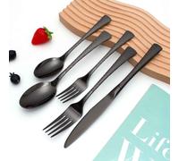 5/15 Pcs Silverware Set Service For 1/3, Everyday Flatware Set, Mirror Polished Cutlery Utensil Sets,Dishwasher Safe, Include Fork Knife Spoon