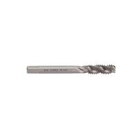 5/16-18 - Grifo de flauta en espiral Bsw para máquina Hss-co 5 Cobalto Macho de rosca sin revestimiento totalmente molido para aluminio acero inoxidable bronce corte a mano derecha 70 mm longitud