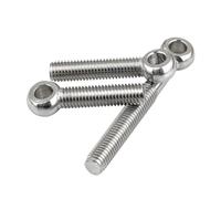 5/2/1 Piezas GB798 304 Perno de Enlace Anillo Acero Inoxidable Ojo pez Tornillo Orificio Deslizante M5-M16(M5x50 5PCS)