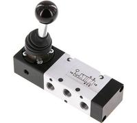 5/2 G1/8'' Detentor de válvula de palanca manual -0,95-10bar/-13,2-140psi