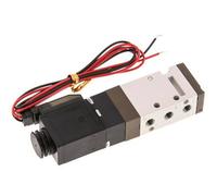 5/2 M5 Electroválvula 24V DC 1.5-10bar/21.0-140psi Enchufe de 2 polos YPC