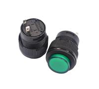 5/20/100 PIEZAS R16-503AD/BD Pulsador Restablecer Interruptores Autobloqueantes Redondos 4Pin 2Pin 16MM