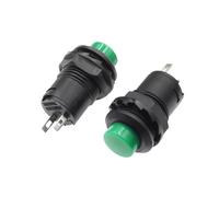 5/20 Interruptores Pulsadores Momentáneos/autoblocantes DS228 DS428 De 12 Mm, Interruptor Pulsador Encendido Y Apagado(10mm,Self locking,6PCS)