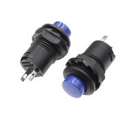 5/20 interruptores pulsadores momentáneos con autobloqueo DS228 DS428 de 12 mm (encendido/apagado) DS-228 DS-428(Blue,SELF LOCKING_6PCS)