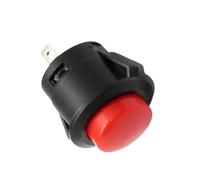 5/20 Piezas De 16 Mm, Botón Pulsador Momentáneo Encendido Y Apagado, 2 Pines, Miniinterruptor Redondo Con Restablecimiento Automático, Rojo, Verde, Azul Negro(12mm,5PCS)