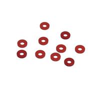 5~20 piezas M3 X 6mm aluminio anodizado métrico arandelas planas coloridas junta espaciadora espesor 0,25/0,5/1/1,5/2/2,5/3mm(Dark Red,M3 x 6mm x 1mm,20Pcs)