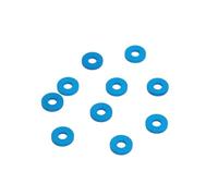 5~20 piezas M3 X 6mm aluminio anodizado métrico arandelas planas coloridas junta espaciadora espesor 0,25/0,5/1/1,5/2/2,5/3mm(Sky blue,M3 x 6mm x 1mm,20Pcs)