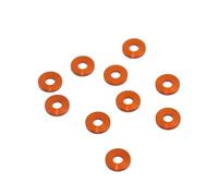 5~20 piezas M3 X 6mm aluminio anodizado métrico arandelas planas coloridas junta espaciadora espesor 0,25/0,5/1/1,5/2/2,5/3mm(Orange,M3 x 6mm x 0.25mm,20Pcs)