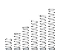5-20 unids/lote 0,6mm Acero inoxidable Micro pequeño resorte de compresión OD 4-12mm longitud 5mm To100mm(35mm(20pcs),10mm)