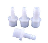5 ~ 200 piezas de rosca G1/2 a 4~20 mm Pagoda Pagoda conector directo tanque acuario bomba de aire adaptador sistema de riego junta de manguera de tubería de agua (G1I2-16 mm, 200 piezas)