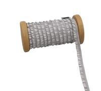 5-20Meters 10mm Ruffled Elastic Band For Sewing Stretch Lace Trim Ribbon Hairband Shoes Rubber Tape DIY Garment Accessories(Grey,20Meters)