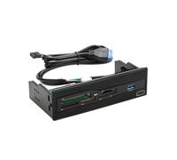 5.25In Internal Card Reader Media Multi-Function Dashboard PC Front Panel USB 3.0 Support CF XD MS M2 TF Card Reader