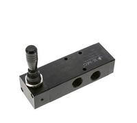 5/3 G1/2'' Escape Centro Palanca De Mano Válvula De Detención 0-8bar/0-112psi E.MC