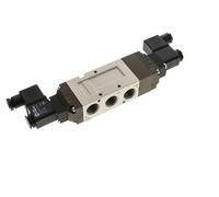 5/3 G1/2'' Válvula de solenoide de centro cerrado 24V AC 2-10bar/28-140psi YPC