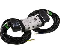 5/3 G1/4'' Válvula solenoide de centro cerrado 24V DC ATEX 3-8bar/42-112psi Airtec