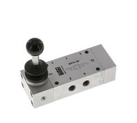 5/3 G1/8'' Centro Cerrado Válvula De Palanca Manual Detent 0-10bar/0-140psi Airtec