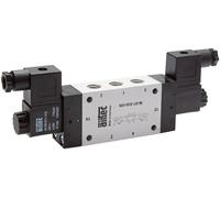 5/3 G1/8'' Válvula solenoide de centro cerrado 24V DC ATEX 3-8bar/42-112psi Airtec