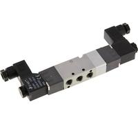 5/3 G1/8'' Válvula solenoide de centro de presión 24V AC 1.5-8bar/21.0-112psi E.MC