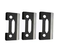 5/3/Uds. Hoja De Dientes Escalonada De Cerámica Universal, Compatible Con WAHL, Cortadora De Pelo, Cuchilla Móvil De Cerámica, Compatible Con WAHL, Cortadora De Pelo(110-BlackX3)