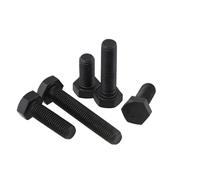 5-30 Uds M8 X 1,0 8mm Pernos/tornillos Hexagonales De Paso Fino 8. Grifo Métrico Rosca Acero Aleación DIN 933 ISO 4017(M8X1.0X50mm-10pcs)