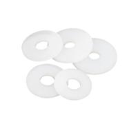 5-300 unidades M2-M24 arandelas planas aislantes de nailon blanco para tornillos, M22x44x3mm(10 piezas)