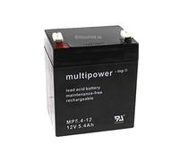 5,4 a. Batería de GEL de plomo Multipower mp5.4 - 12 AGM BGL. CTM CT5 - 12 ct4.5 - 12 4,5 Ah para AKS Paciente Lifter SBB sunb Right Lead Acid Battery 3 de FM de 4.5 3 de FM de 4.2 3 de FM de 5 3 de FM de 4 Accu batería battery Bateria batería