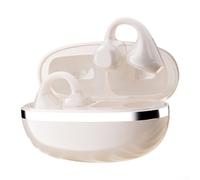5.4 Auriculares deportivos inalámbricos con ganchos para las orejas, reducción de ruido para gimnasio, correr al aire libre, color negro (color piel)