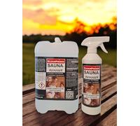 5,5 Litro SAUNAREIN Limpiador Para Saunas Producto De Limpieza Para Saunas Sauna Limpiador Sauna-puro Limpiador De Baños De Vapor Baños De Vapor Finlandeses Sauna Saneamiento de saunas Desinfección ...