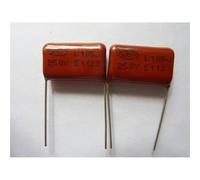 5/50 condensadores de película de polipropileno metalizado CBB 105, 250 V, 105 J, CL21, 1 µF, 1000 nF, P20(50Pcs)