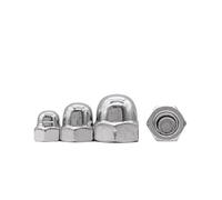 5/50 piezas Tuercas ciegas tipo bellota M3 M4 M5 M6 M8 M10 M12 M14 M16 M18 Acero inoxidable Tuercas ciegas decorativas Tapas Cubiertas DIN1587(M10-(10PCS))