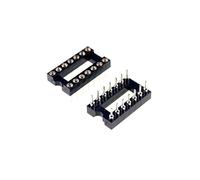 5/50 Uds 2,54 MM paso SMD DIP IC enchufe contacto Clip montaje en superficie mecanizado receptáculo 7,62mm(2x7Pin 14P DIP,50pcs)