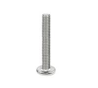 5-50 Uds 304 Acero Inoxidable Grande Plano Hexagonal Cabeza Zócalo Muebles Remache Tornillo Conector Junta Perno M3 M4 M5 M6 M8(10pcs M5,10mm)