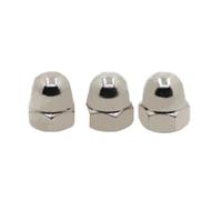 5-50 Uds Semicírculo Tuerca Ciega De Bellota M3 M4 M5 M6 M8 M10 M12 Tapas Decorativas Acero Niquelado(M10 5pcs)