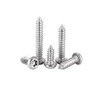 5/50 Uds ST2 2,3,6 M3 .5 M4 M5 M6 304 cabeza redonda Torx de seis lóbulos acero inoxidable con pasador seguridad tornillo madera autorroscante(18mm,50pcs M2.3)