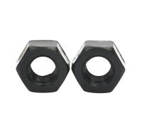 5-50 Uds Tuerca Aislada De Plástico Nailon Blanco Negro M2 .5 M3 M4 M5 M6 M8 M10 M12 M14 M16 M18 M20 Tuercas Hexagonales Aisladas(Black,M16 x 5pcs)