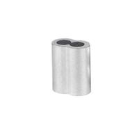5-500 Uds. Funda de aluminio for prensar cables, Cable de acero, Cable prensado fijo, Hardware de cuerda for prensar