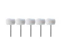 5-50Pcs Mini Wool Polishing Head 3mm Shank Buffing Wheel Polish Brush Drill Rotary Abrasive Brush Hand Grinding Buffing Tools(5PCS)