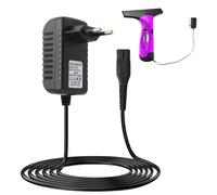 5.5V 600mA Cargador Compatible con Karcher limpiacristales Window WV1, WV1 Plus, WV2 Plus, WV2, WV5, WV5 Premium 2nd Generación, WV51, WV55, WV60, WV70, Cable de Alimentación de Repuesto Limpiador