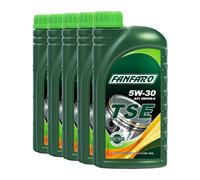 5 (5x1) Litro FANFARO 5W-30 Tse Aceite de Motor / VW 502 00/505 00 / De MB