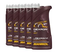 5 (5x1) Litro Mannol Dexron VI Automático Aceite Motor para Opel , MB 236.14