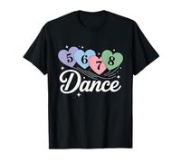 5 6 7 8 Amante del baile Camiseta