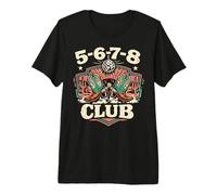 5-6-7-8 Club Retro Country Disco Line Dance Camiseta Premium